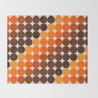 Dots - Golden Throw Blanket Gallery Image 2