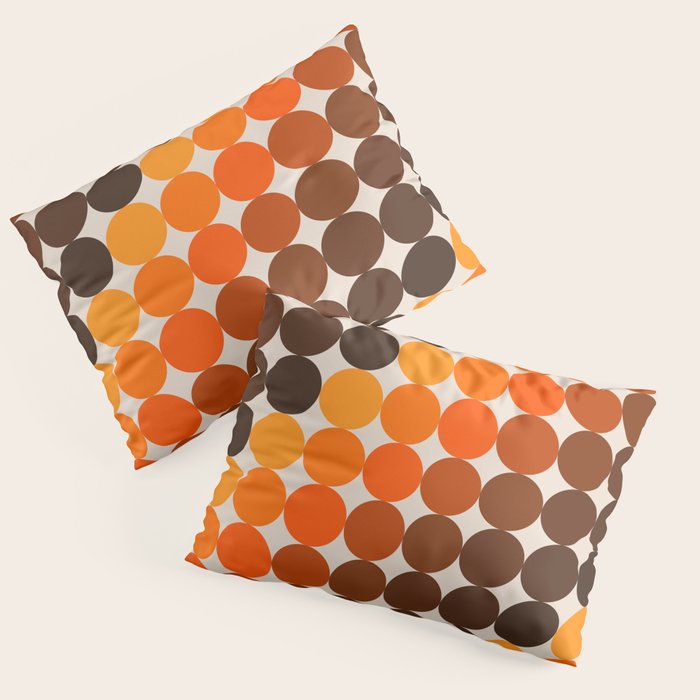 Dots - Golden Pillow Sham Gallery Image 3