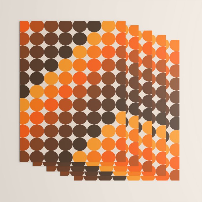 Dots - Golden Wrapping Paper Gallery Image 3