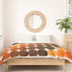 Dots - Golden Duvet Cover Gallery Image 3