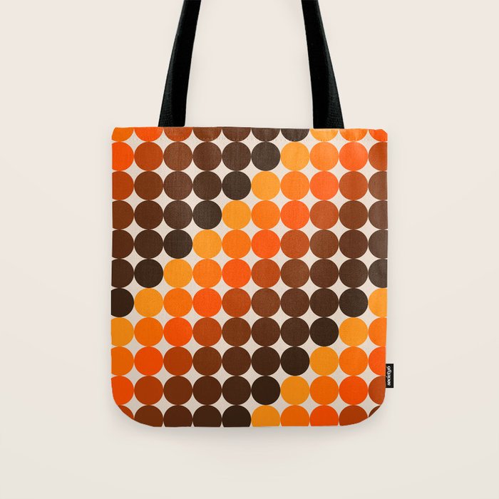 Dots - Golden Tote Bag Gallery Image 1