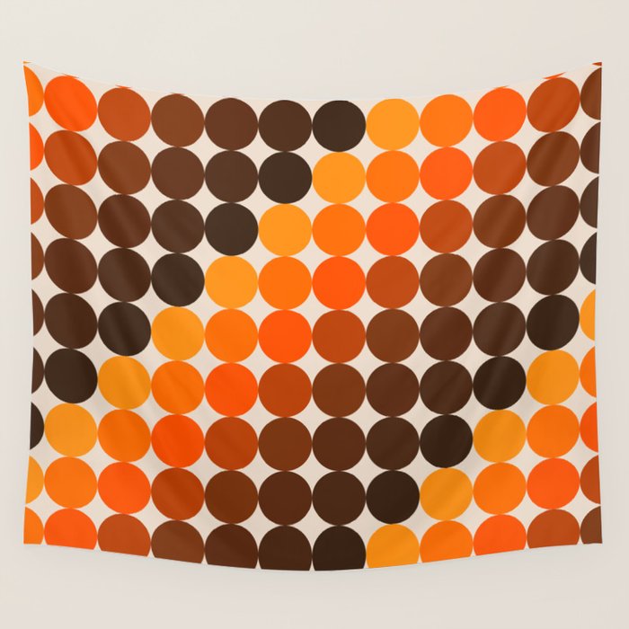 Dots - Golden Wall Tapestry Gallery Image 4