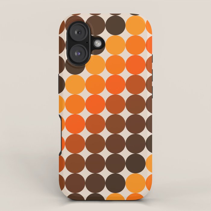 Dots - Golden iPhone Case Gallery Image 1