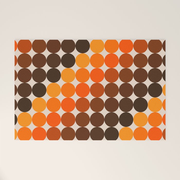 Dots - Golden Welcome Mat Gallery Image 1