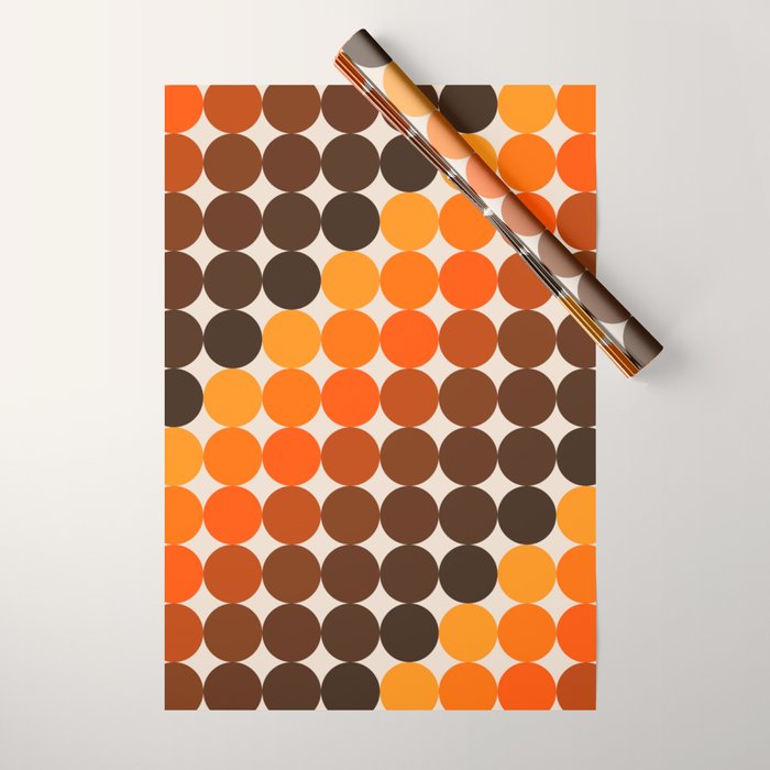 Dots - Golden Wrapping Paper Gallery Image 1