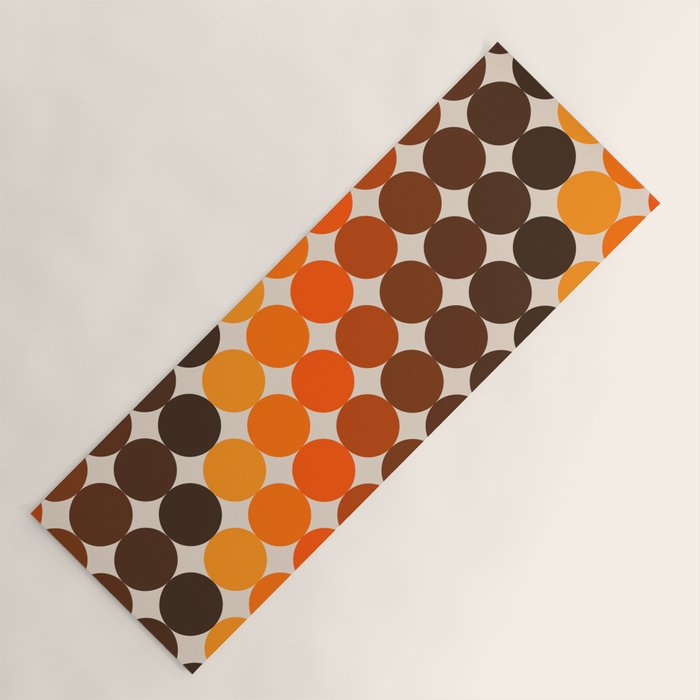 Dots - Golden Yoga Mat Gallery Image 1
