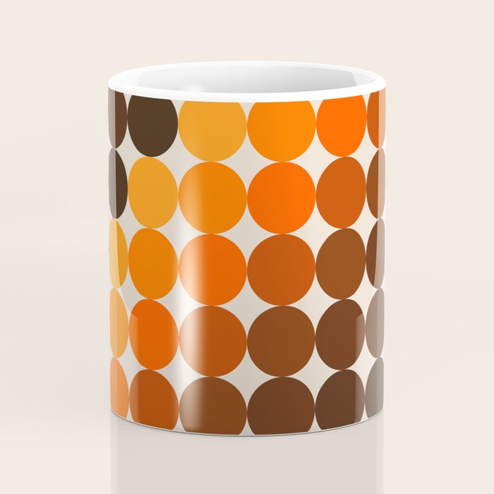 Dots - Golden Coffee Mug Gallery Image 4