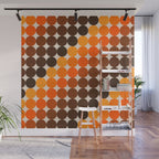 Dots - Golden Wall Mural Gallery Image 1