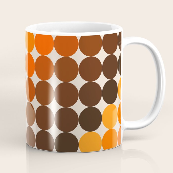 Dots - Golden Coffee Mug Gallery Image 1