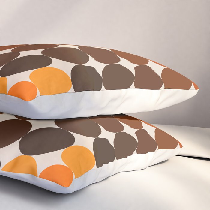 Dots - Golden Pillow Sham Gallery Image 3