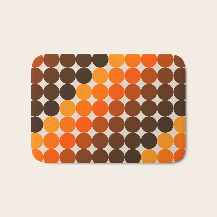 Dots - Golden Bath Mat Gallery Image 1
