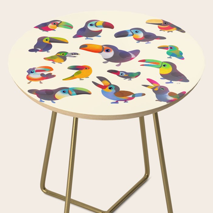 Toucan - pastel Side Table Gallery Image 2