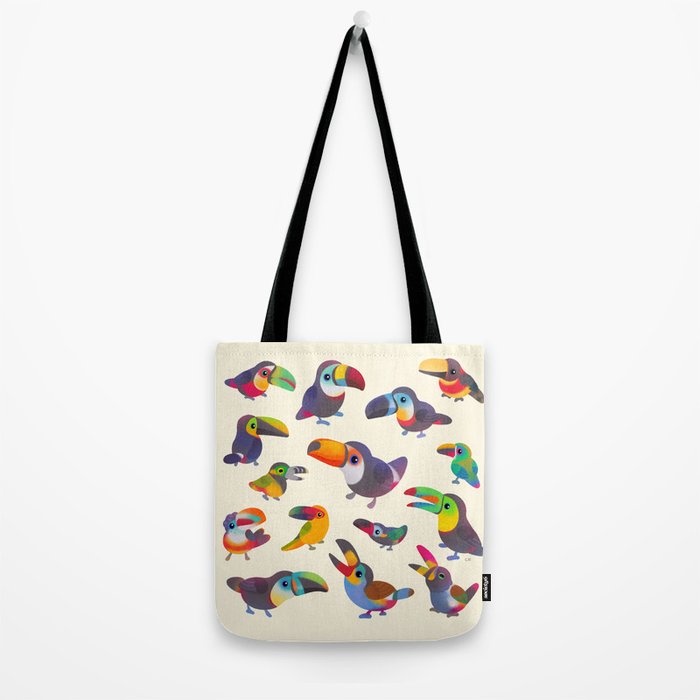 Toucan - pastel Tote Bag Gallery Image 2