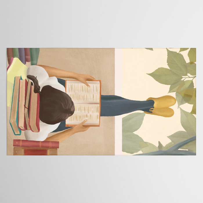 Bookworm Tablecloth Gallery Image 2