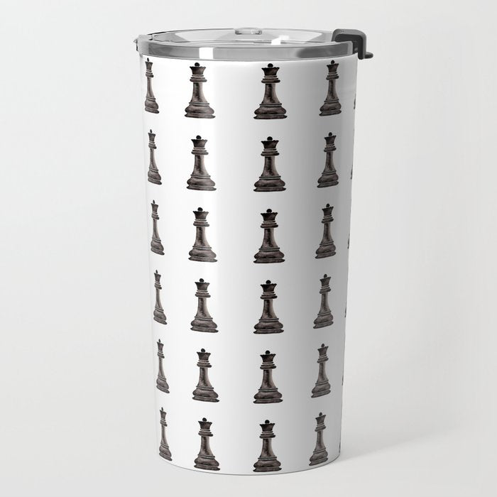 Queen (watercolor painting) Travel Mug Gallery Image 2