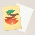 Go West (cycling edition) Stationery Card Gallery Image 2