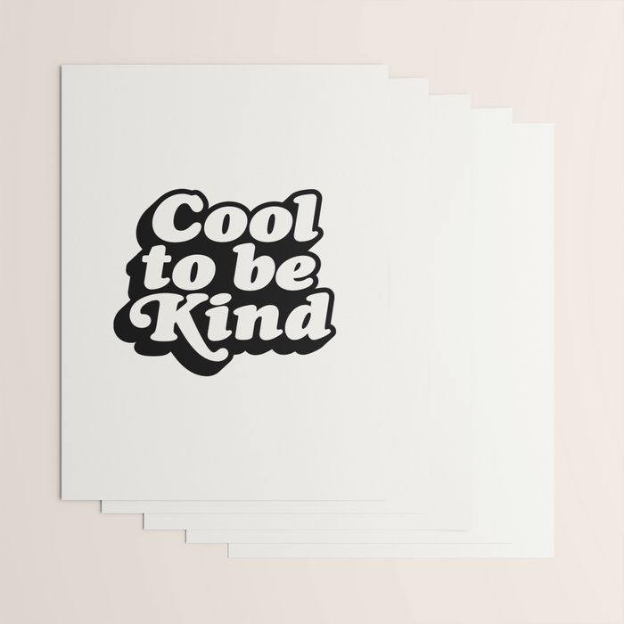 Cool to Be Kind Wrapping Paper Gallery Image 3