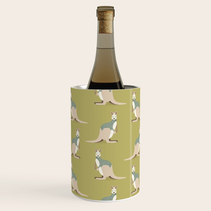 Whimsical Kangaroo Wine Chiller Gallery Image 2