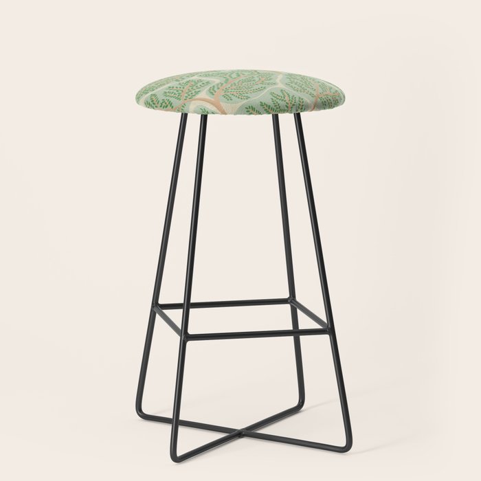 Puzzle trees winding pattern Stool Gallery Image 1