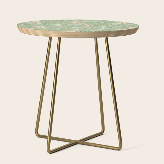 Puzzle trees winding pattern Side Table Gallery Image 1