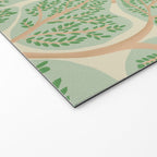 Puzzle trees winding pattern Welcome Mat Gallery Image 2
