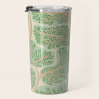 Puzzle trees winding pattern Travel Mug Gallery Image 3