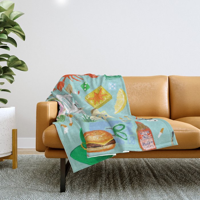 Good Life Throw Blanket Gallery Image 1