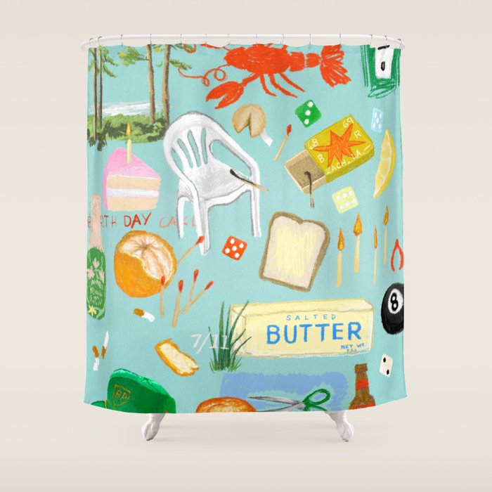 Good Life Shower Curtain Gallery Image 1