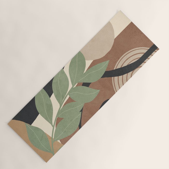 Branches in an abstract setting 01 Yoga Mat Gallery Image 1