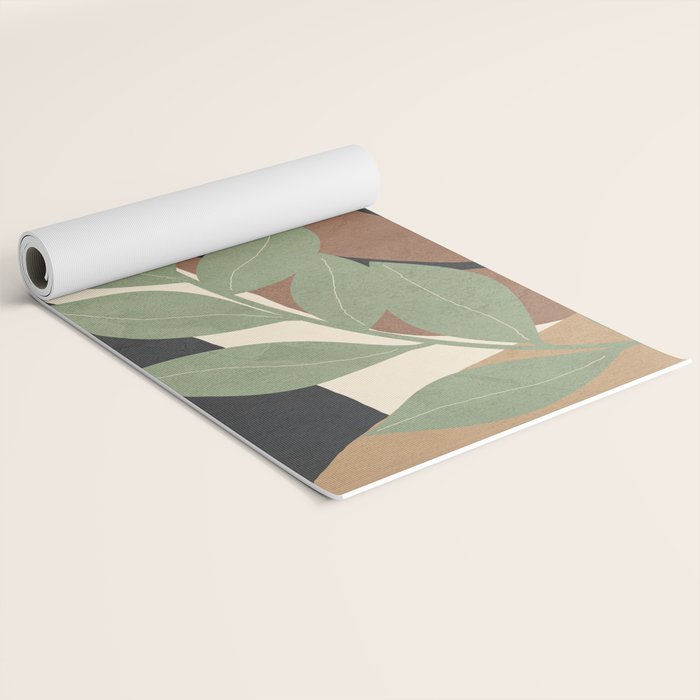 Branches in an abstract setting 01 Yoga Mat Gallery Image 2