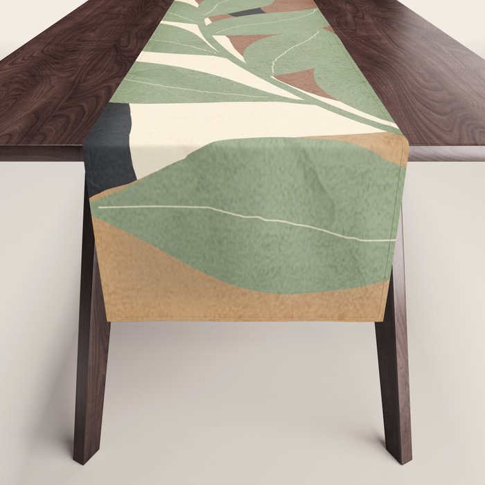 Branches in an abstract setting 01 Table Runner Gallery Image 1