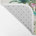 Blooming in the cactus Bath Mat Gallery Image 2