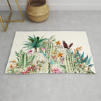 Blooming in the cactus Rug Gallery Image 1