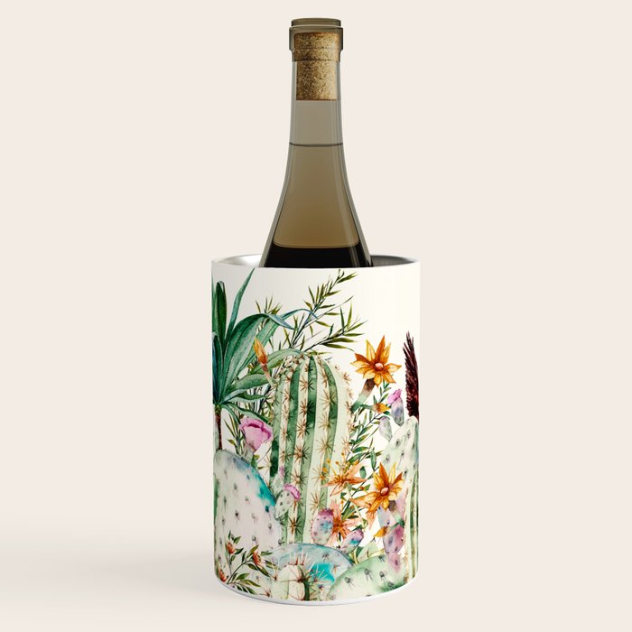 Blooming in the cactus Wine Chiller Gallery Image 1