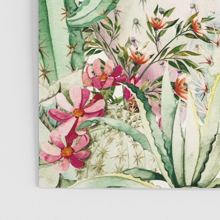 Blooming in the cactus Poster Gallery Image 3