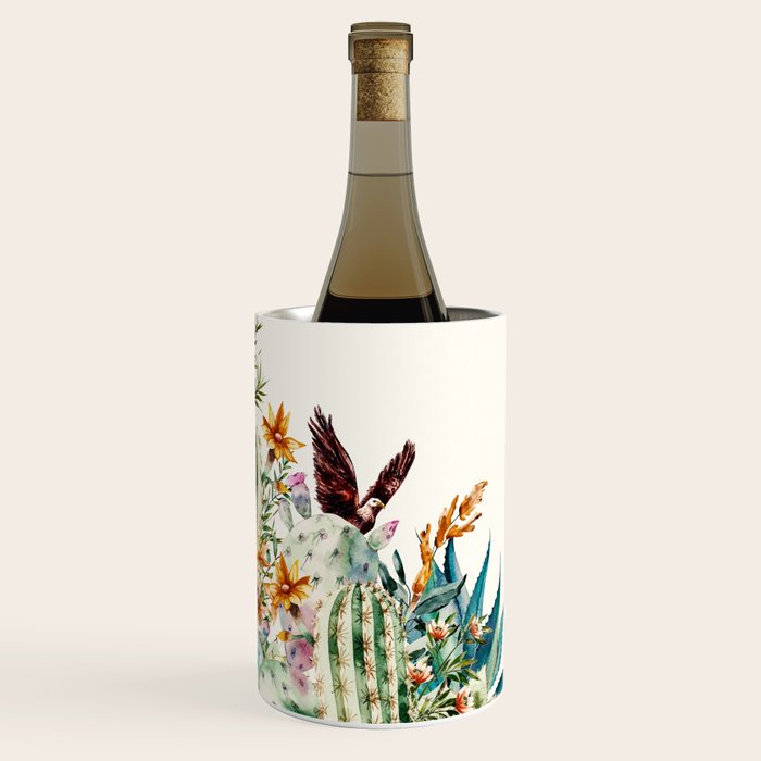 Blooming in the cactus Wine Chiller Gallery Image 3