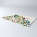 Blooming in the cactus Rug Gallery Image 3