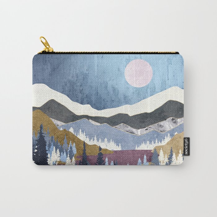 Blueberry Sky Carry All Pouch Gallery Image 1