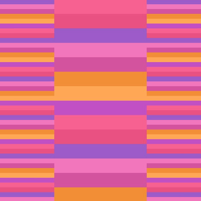 Mixed Stripes Pattern IV Colorful 90s Coffee Mug Gallery Image 2