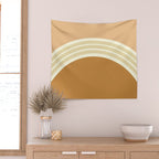 one day âÂ earthen clay layers 2 Wall Tapestry Gallery Image 2