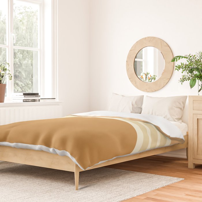 one day âÂ earthen clay layers 2 Duvet Cover Gallery Image 2