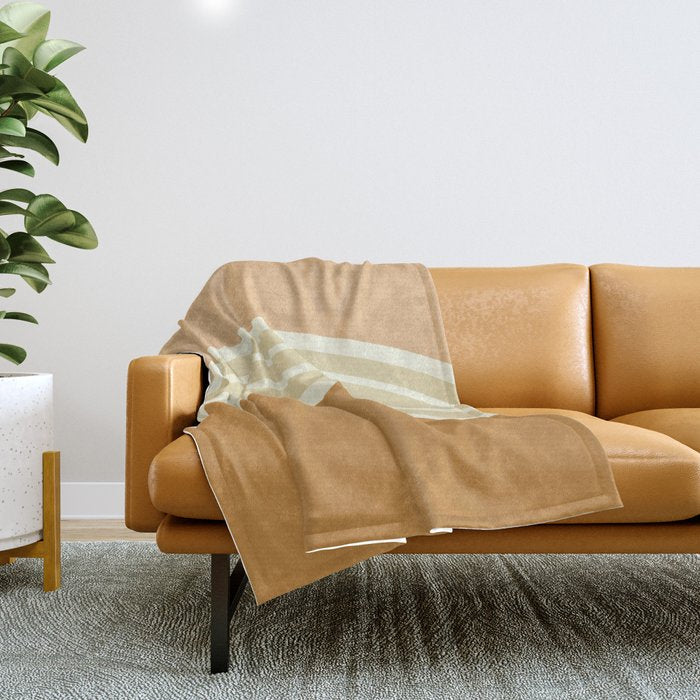 one day âÂ earthen clay layers 2 Throw Blanket Gallery Image 1