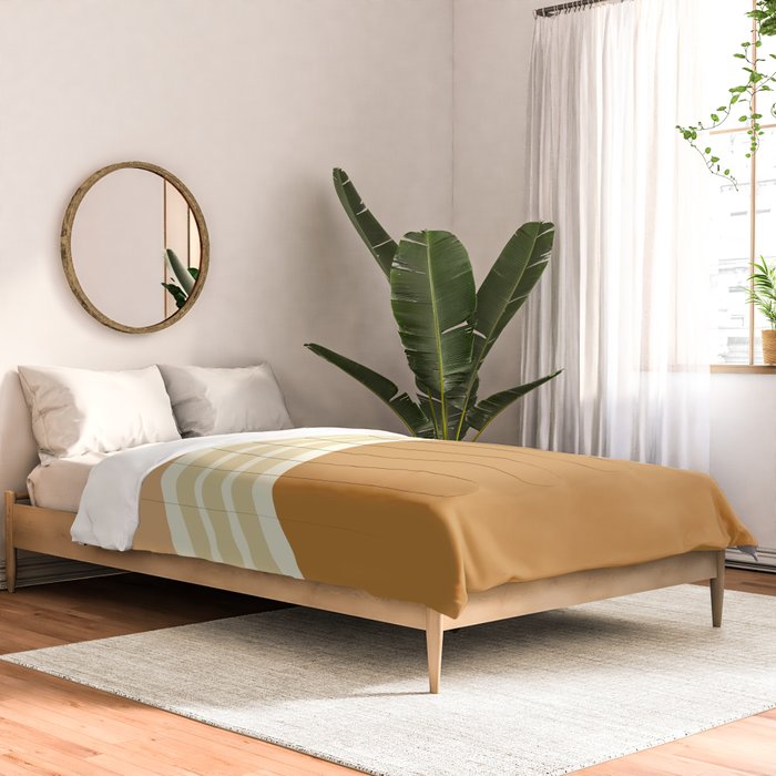 one day âÂ earthen clay layers 2 Comforter Gallery Image 2