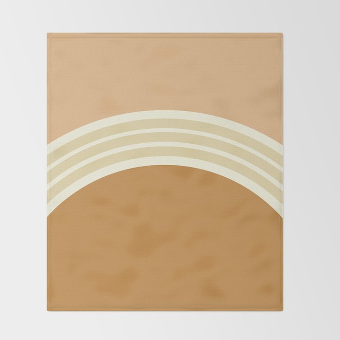 one day âÂ earthen clay layers 2 Throw Blanket Gallery Image 2
