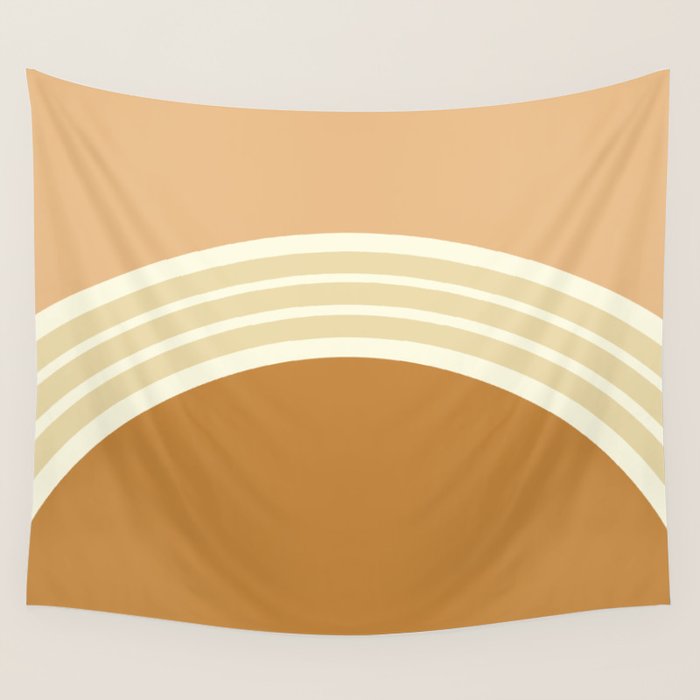 one day âÂ earthen clay layers 2 Wall Tapestry Gallery Image 1