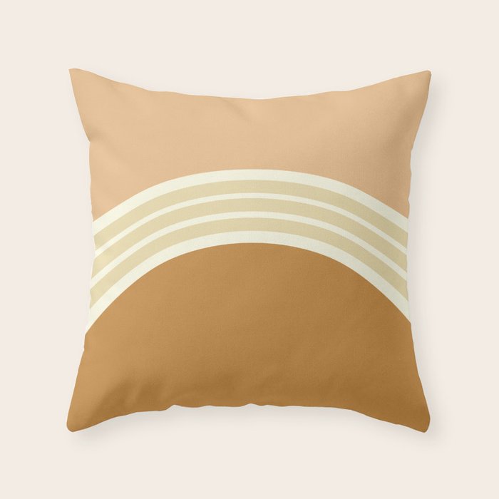 one day âÂ earthen clay layers 2 Throw Pillow Gallery Image 6