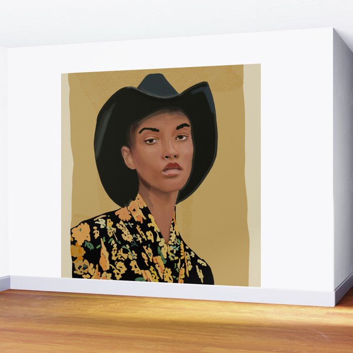 Girl Portrait 34 Wall Mural Gallery Image 2