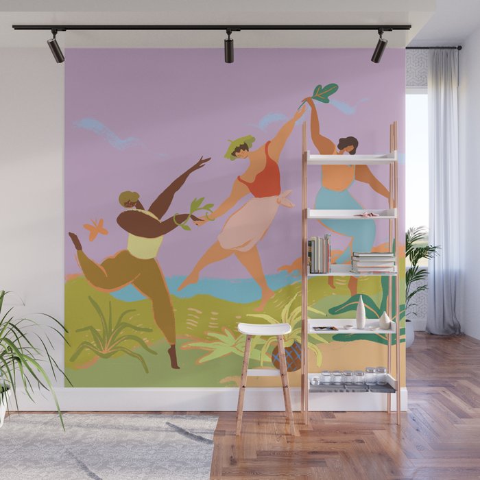 Nature Frolic Wall Mural Gallery Image 1