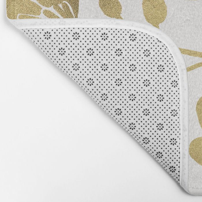 Cherry Blossoms - Gold Palette Bath Mat Gallery Image 2