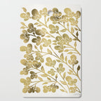 Cherry Blossoms - Gold Palette Cutting Board Gallery Image 1